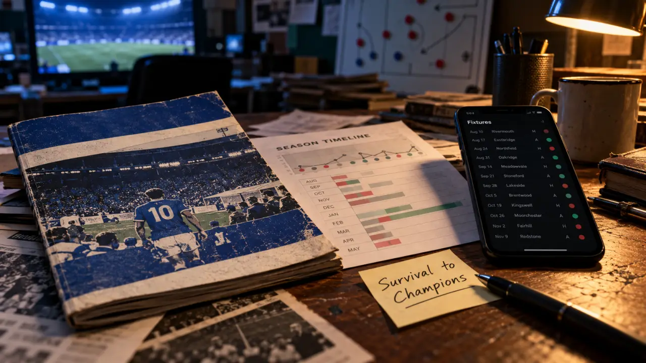 Leicester City F.C. 5000–1 outsiders to champions press-room scene