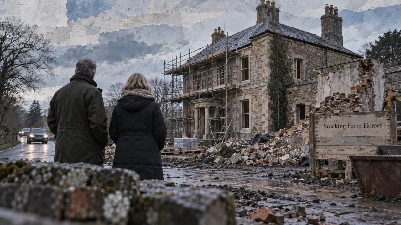 Stocking Farm residents raise traffic concerns as £18.8m housing scheme takes shape